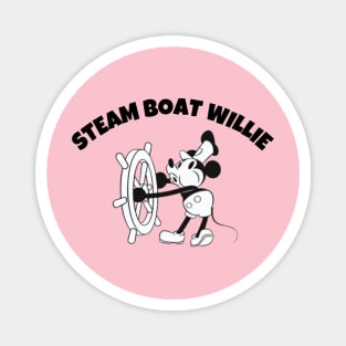 Steamboat Willie - Classic Cartoon Magnet